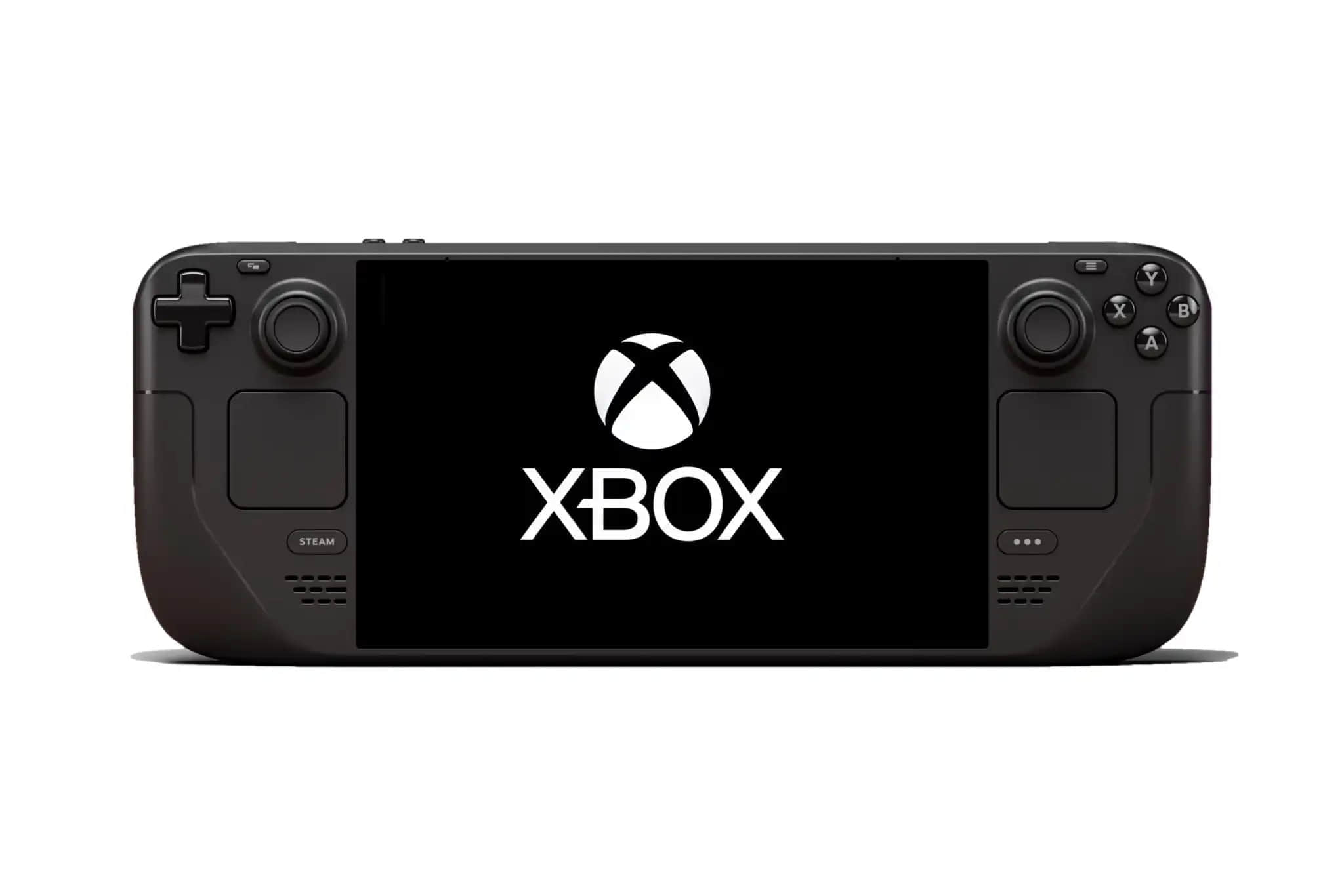 Steam-Deck-with-Xbox-logo-on-white-background