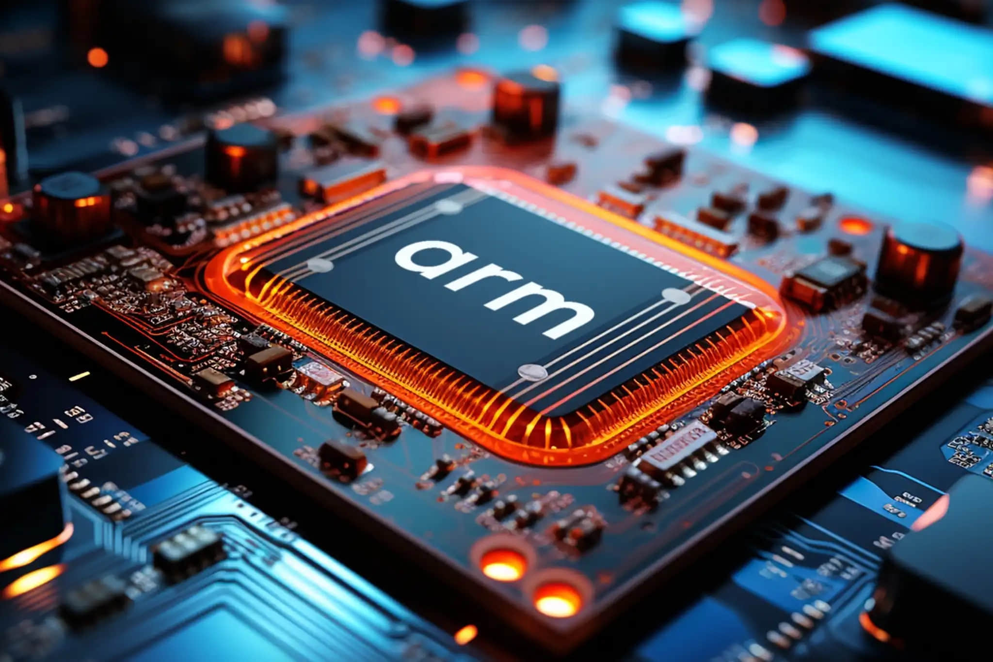 Illustration-of-Arm-chip-in-motherboard-for-laptops-and-desktop-PCs-hero