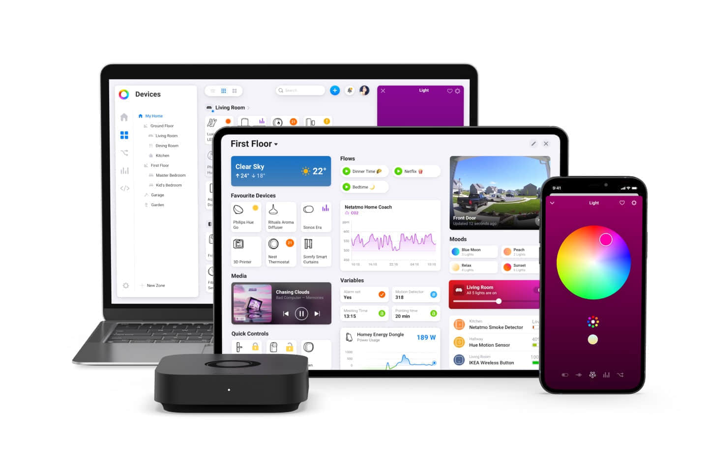 Homey-Pro-mini-web-App-Mobile-App