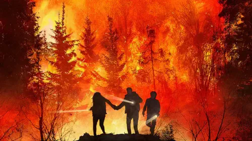 assets/three-people-with-flashlights-surrounded-by-wildfire-in-the-2023-movie-on-fire.jpeg