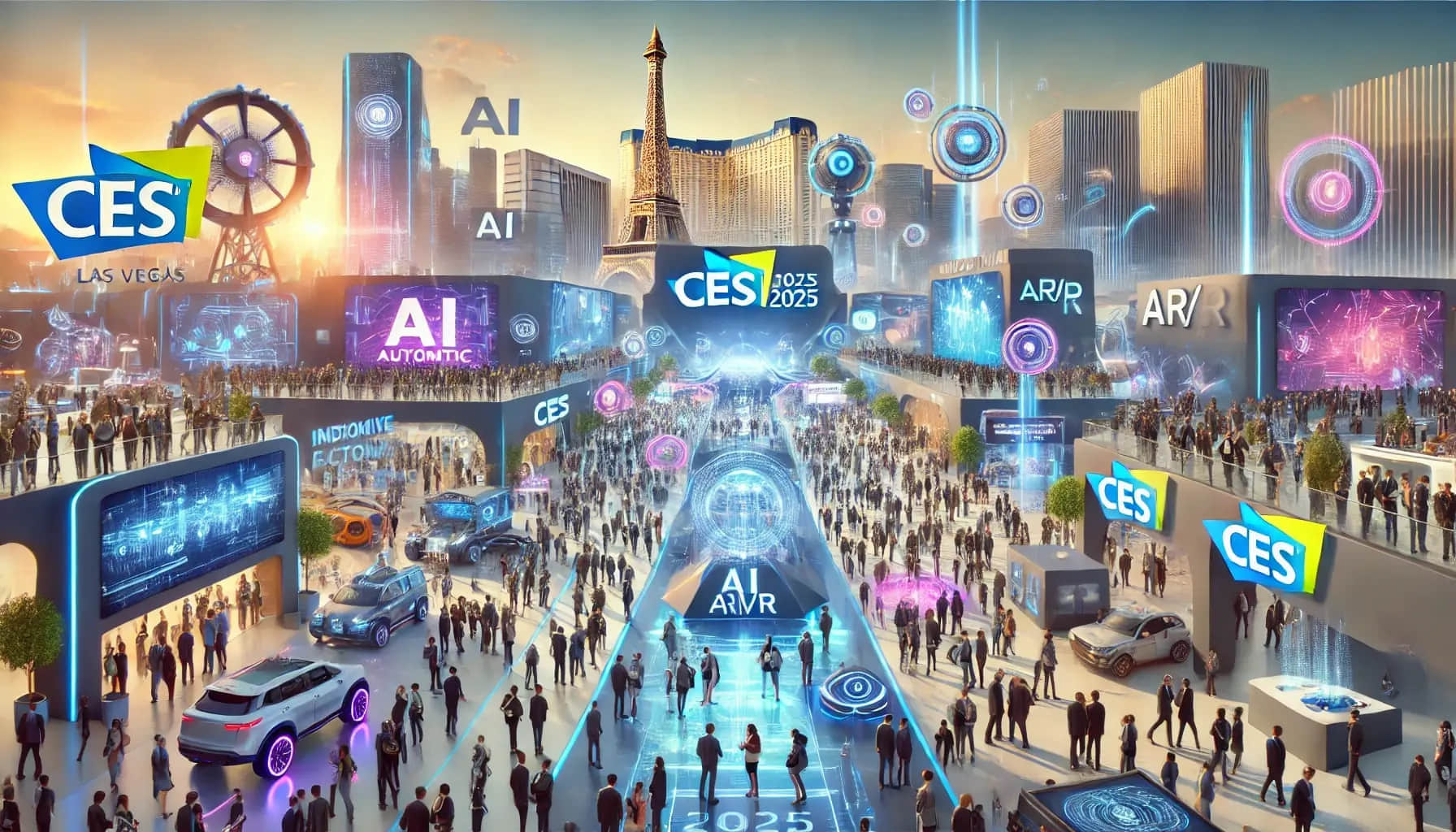 DALL·E-2024-11-14-08.17.00-A-vibrant-scene-at-CES-2025-in-Las-Vegas-showcasing-a-massive-tech-expo-with-futuristic-displays-and-technology-exhibits-without-any-specific-brandi