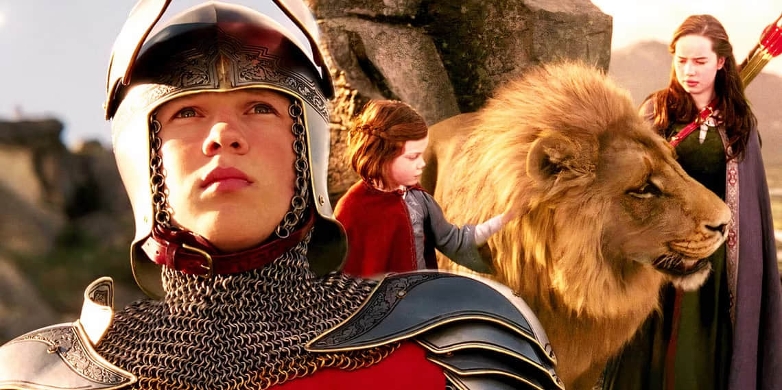 peter-prepares-for-battle-while-aslan-is-comforted-by-susan-and-lucy-in-the-chronicles-of-narnia