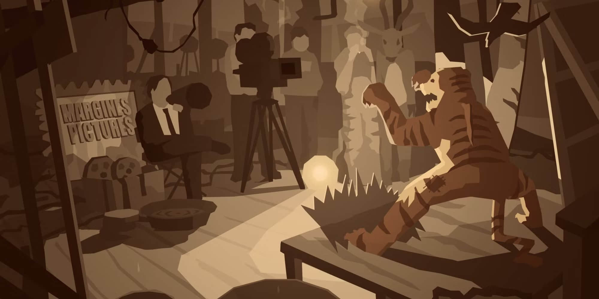 art-from-hollywood-animals-of-director-in-chair-talking-to-a-guy-in-a-tiger-suit