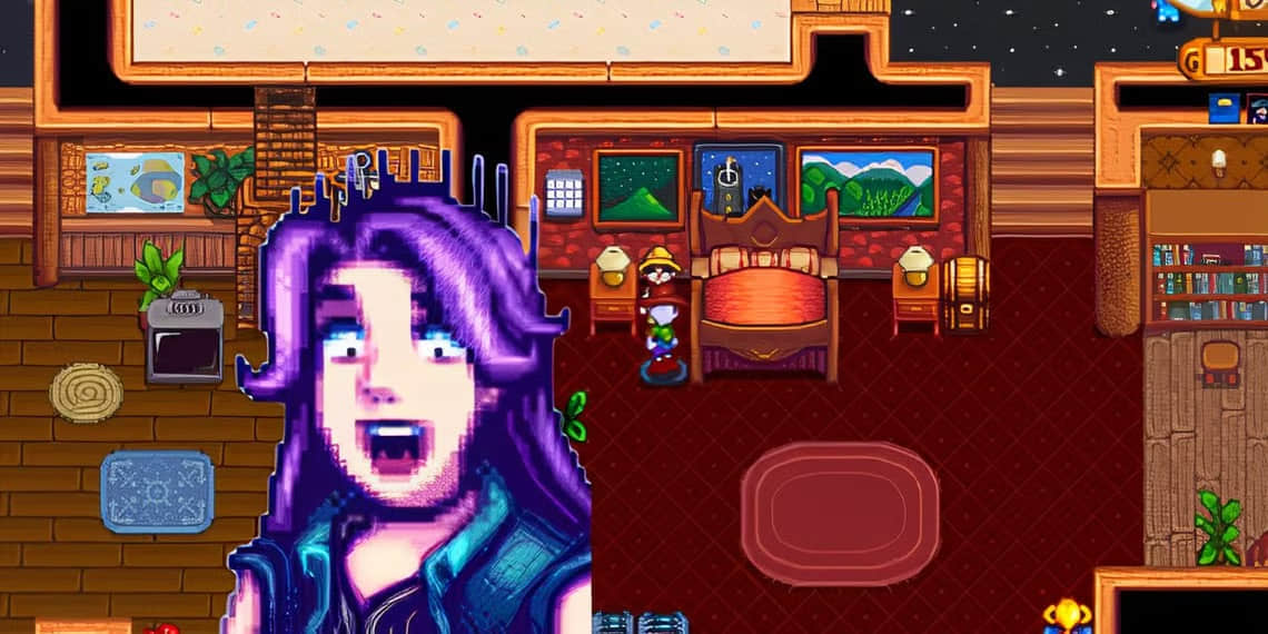 stardew-valley-abigail-scared-cursed-mannequin