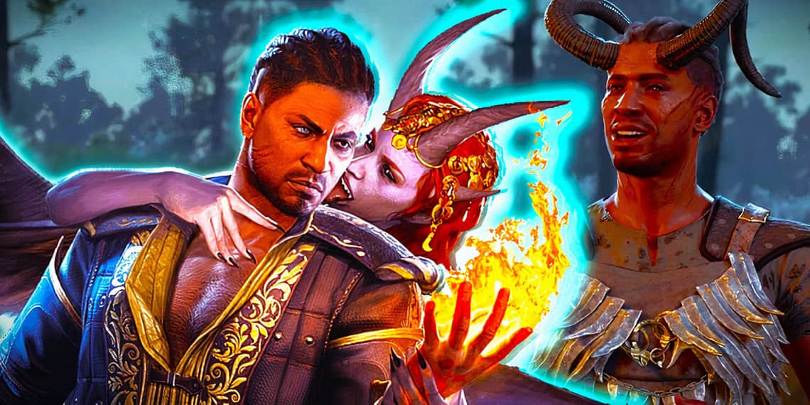 baldur-s-gate-3-early-access-splash-art-wyll-and-mizora-with-blade-of-avernus-epilogue-wyll