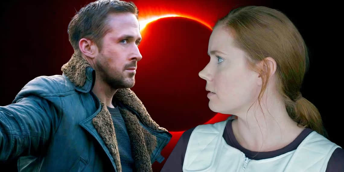 amy-adams-from-arrival-and-ryan-gosling-from-blade-runner-2049-face-each-other-in-front-of-a-dune-2-eclipse
