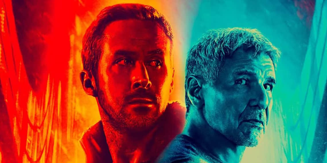 star-wars-actors-ryan-gosling-and-harrison-ford-in-red-and-blue-light-in-blade-runner-2049