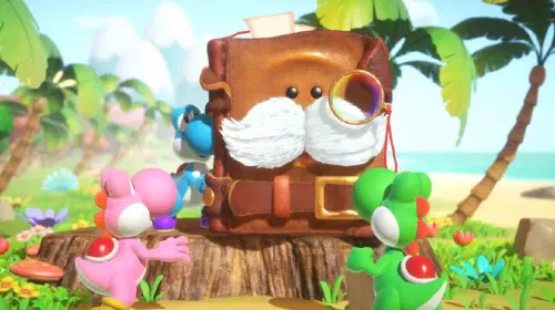 assets/three-yoshis-around-a-large-book-with-a-mustache-in-yoshi-and-the-mysterious-book.jpeg