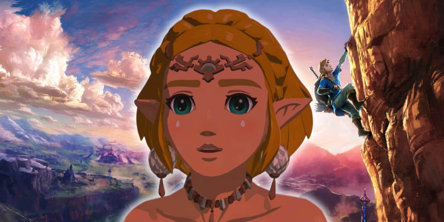 legend-of-zelda-tears-of-the-kingdom-zelda-looking-shocked-in-front-of-the-breath-of-the-wild-poster-featuring-link-gaming-featured-image.jpeg