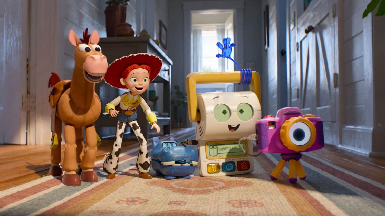 bullseye-jessie-smarty-pants-atlas-and-snappy-cheering-in-toy-story-5.jpeg