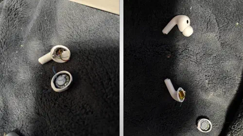 沃尔玛买到假AirPods Pro 3,换耳塞竟断裂,用户惊觉被骗