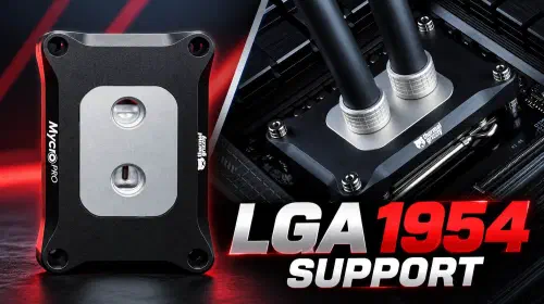 Thermal Grizzly推出Mycro Pro水冷头，首发兼容英特尔LGA 1954，迎接Nova Lake-S