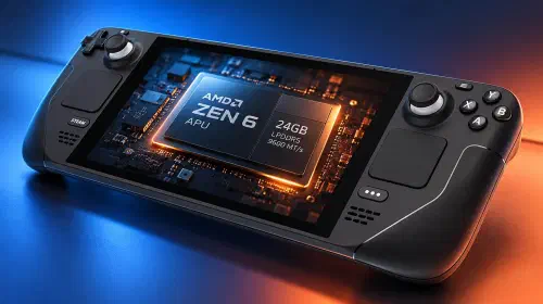 AMD Zen 6 APU工程样品曝光:6核12线程配24GB LPDDR5,或为下一代Steam Deck注入强劲动力